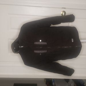 Walls Work Wear Black Denim Work Jacket Size Medium